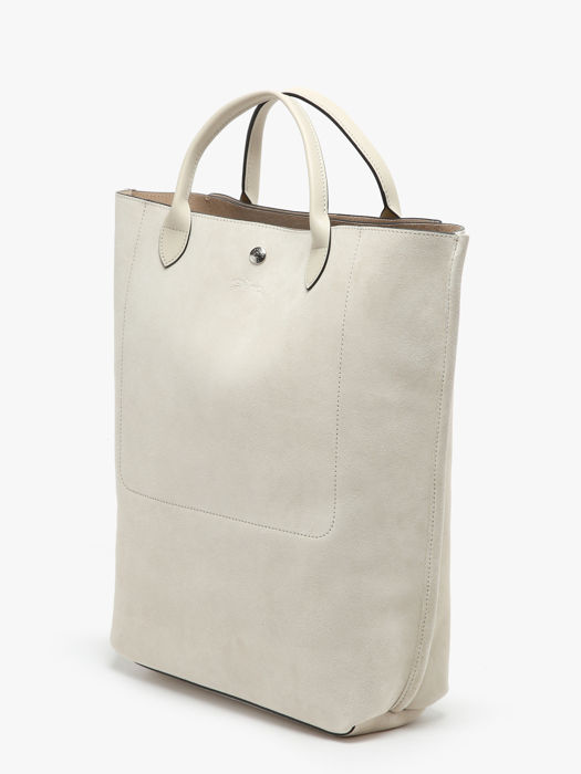 Longchamp Cabas longchamp velours Sac porté main Beige