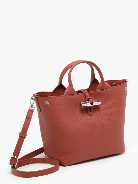 Longchamp Le roseau Sac porté main Marron
