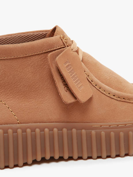Derby Veterschoenen Torhill Moss Uit Leder Clarks Beige women 26179359 ander zicht 3