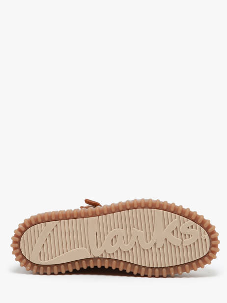 Derby Veterschoenen Torhill Moss Uit Leder Clarks Beige women 26179359 ander zicht 5