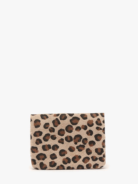Portemonnee Leder Milano Veelkleurig velvet leopardo VL23092 ander zicht 2