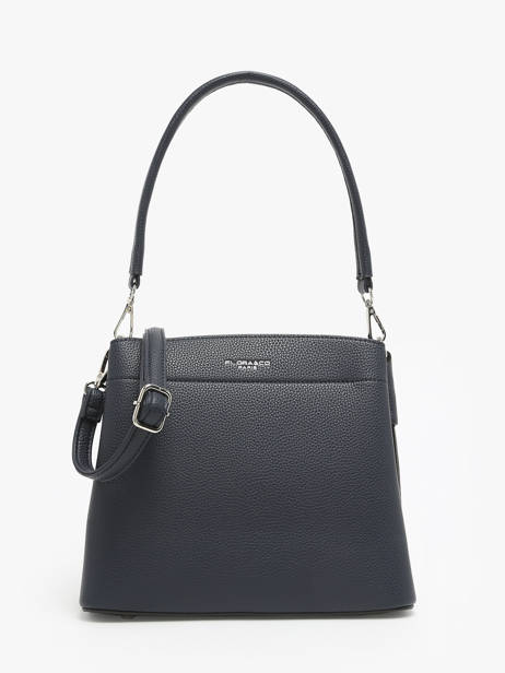 Schoudertas /cross Body Grained Miniprix Blauw grained F8515