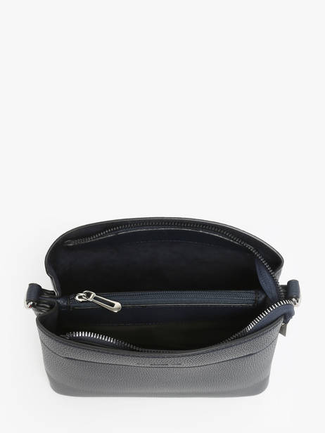 Schoudertas /cross Body Grained Miniprix Blauw grained F8515 ander zicht 3
