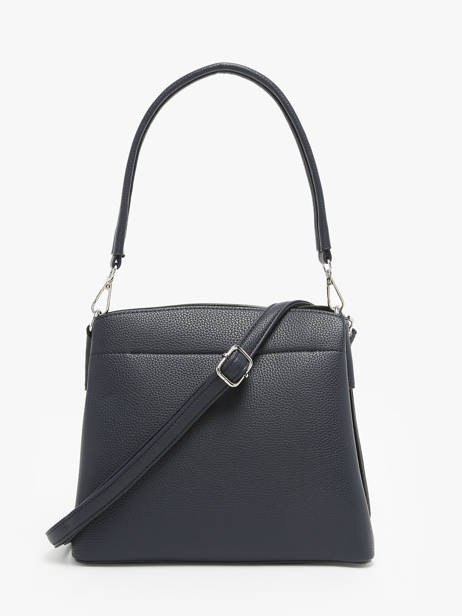 Schoudertas /cross Body Grained Miniprix Blauw grained F8515 ander zicht 4