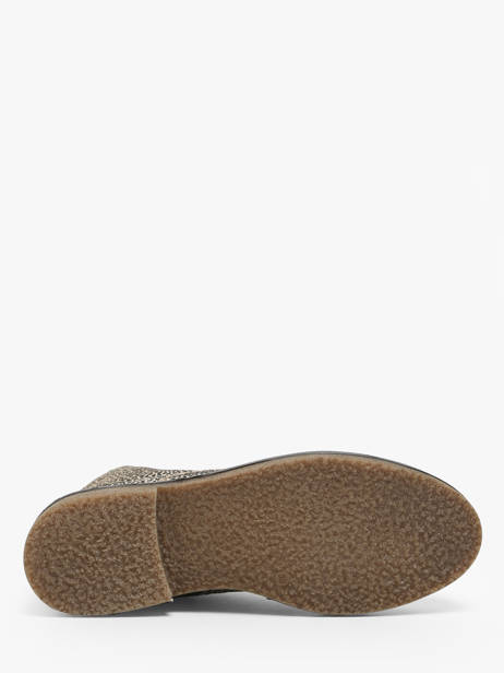 Bottines Zag En Cuir Aliwell Gris accessoires ZAG vue secondaire 5