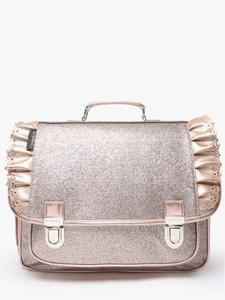 Rugzak 2 Compartimenten Caramel et cie Goud boheme FI