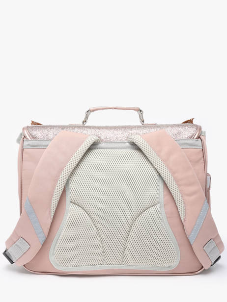 Rugzak 2 Compartimenten Caramel et cie Goud boheme FI ander zicht 4