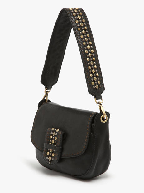 Cross Body Tas Heritage Leder Biba Zwart heritage COD1L ander zicht 2