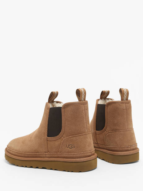 Boots Neumel Chelsea Uit Leder Ugg Beige men 1121644 ander zicht 2