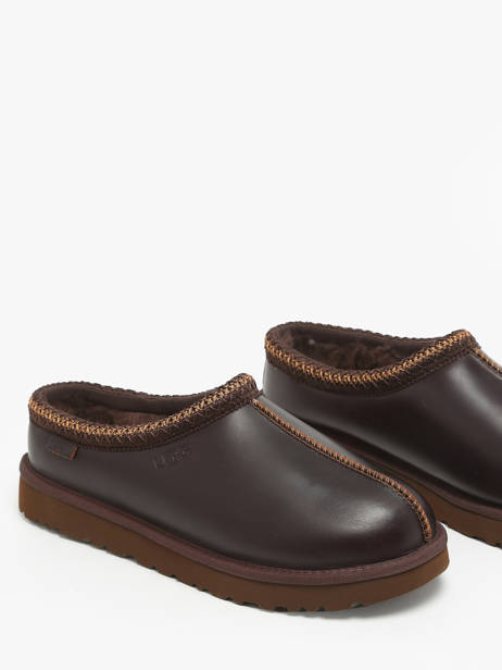 Pantoffels Tasman Uit Leder Ugg Zwart men 1163890 ander zicht 1