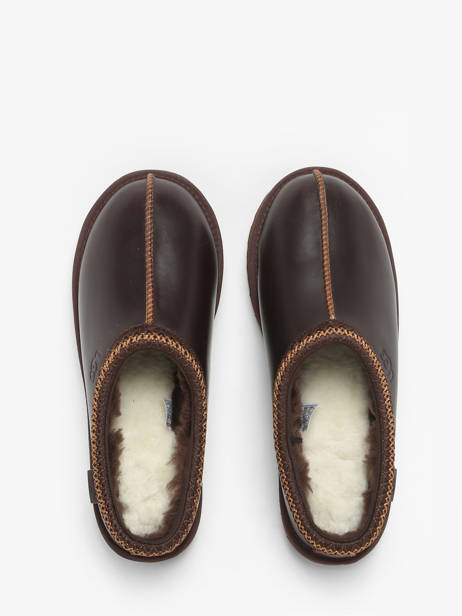 Pantoffels Tasman Uit Leder Ugg Zwart men 1163890 ander zicht 3