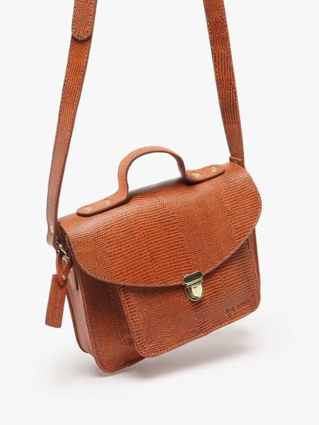Cross Body Tas La Suite 1960 Leder Paul marius Bruin la suite 1960 GEORG960 ander zicht 2