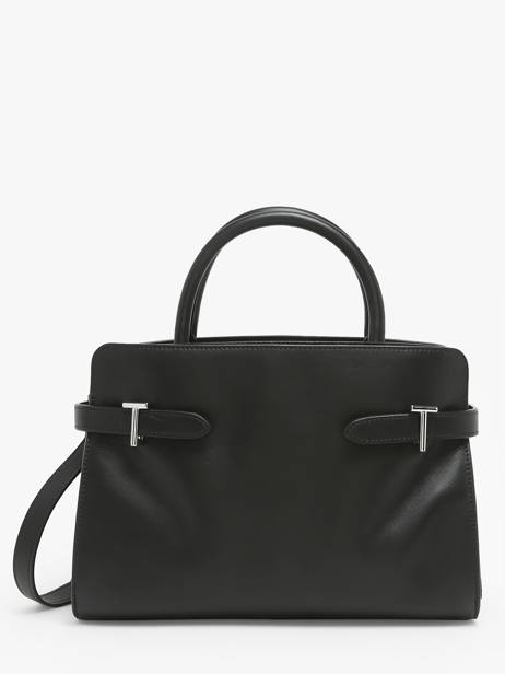 Sac PortÃ© Main Emie Cuir Le tanneur Noir emie TEMI16M1