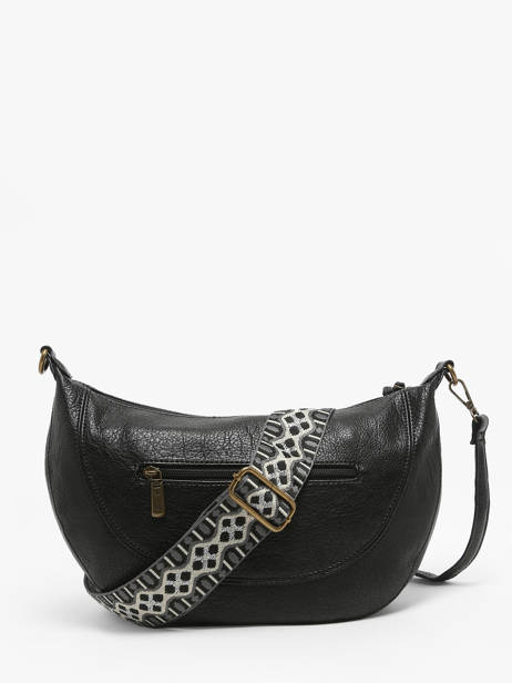 Cross Body Tas Sangle Miniprix Zwart sangle B ander zicht 3