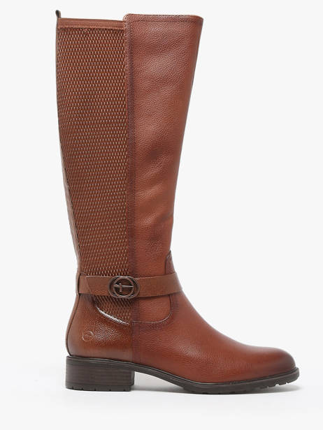 Bottes Cavalières En Cuir Tamaris Marron women 43