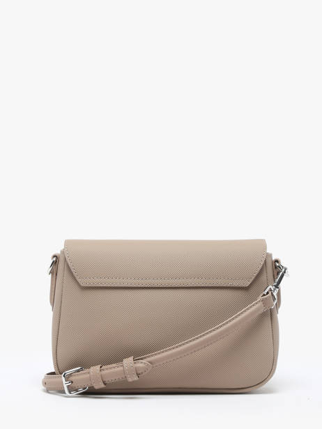 Cross Body Tas Daily City Lacoste Beige daily city NF4757DZ ander zicht 4