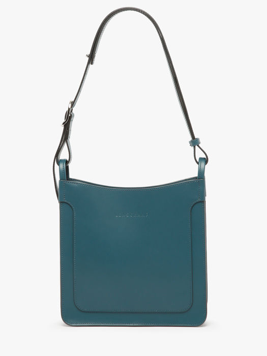 Longchamp Le foulonné box Sac porté travers Bleu