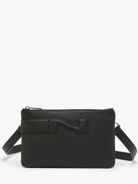 Crossbody Tas Florence Leder Nathan baume Zwart n city 4