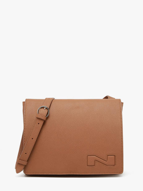 Cross Body Tas Brugge Leder Nathan baume Bruin n city 2