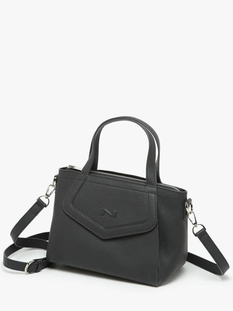 Handtas Cacao Leder Nathan baume Grijs candy 6 ander zicht 2