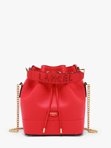 Bucket Bag S Ninon Leder Lancel Rood ninon A10922