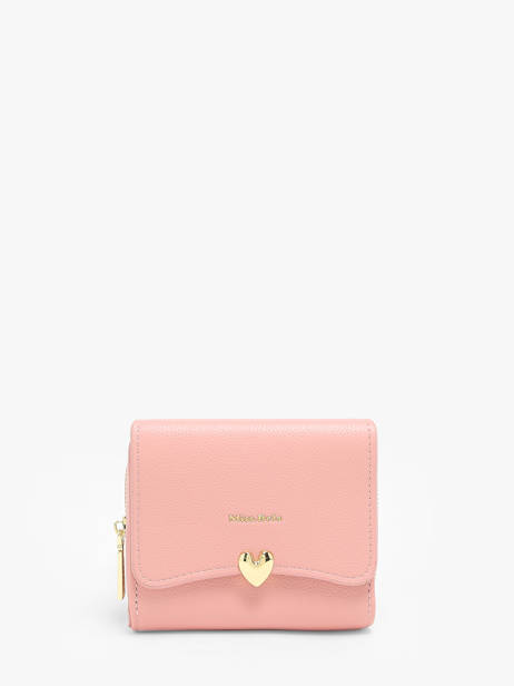 Porte-monnaie Porte-cartes Miniprix Rose love BY769