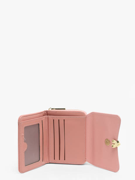 Porte-monnaie Porte-cartes Miniprix Rose love BY769 vue secondaire 1