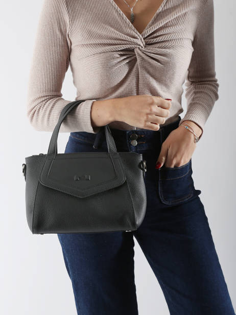 Handtas Cacao Leder Nathan baume Blauw candy 6 ander zicht 1