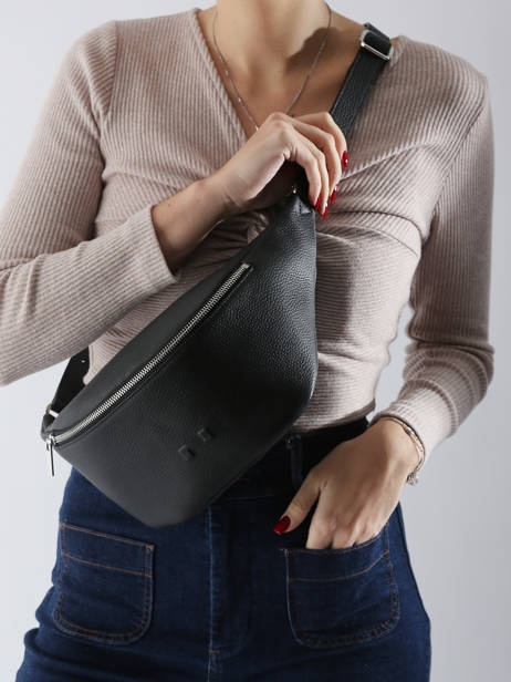 Belt Bag Large Derby Bis Leder Nathan baume Zwart n city 22 ander zicht 1