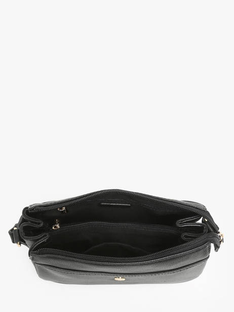 Cross Body Tas Luna Leder Hexagona Zwart luna 6820086 ander zicht 3