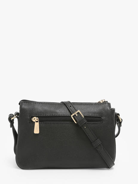 Cross Body Tas Luna Leder Hexagona Zwart luna 6820086 ander zicht 4