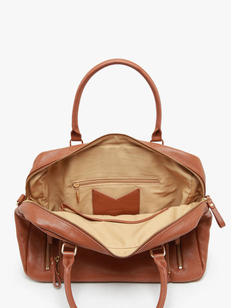 Sac Macy Cuir Nat et nin Marron vintage MACY vue secondaire 3