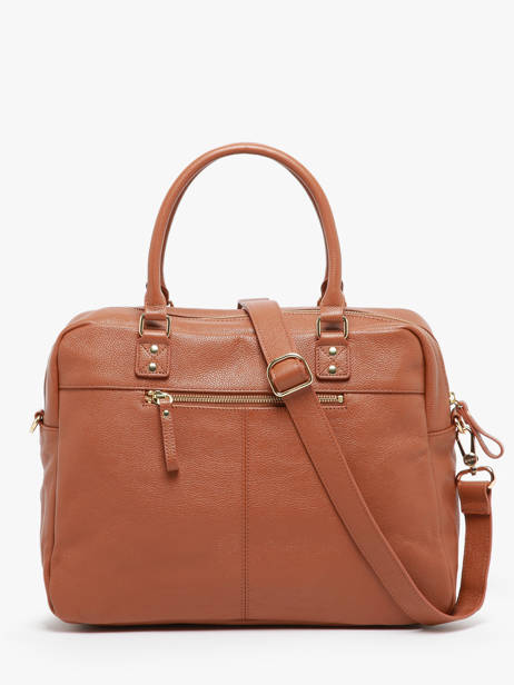 Sac Macy Cuir Nat et nin Marron vintage MACY vue secondaire 4
