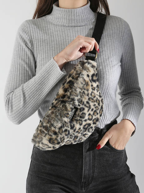 Sac Banane Hindbag Marron fourrure F vue secondaire 1