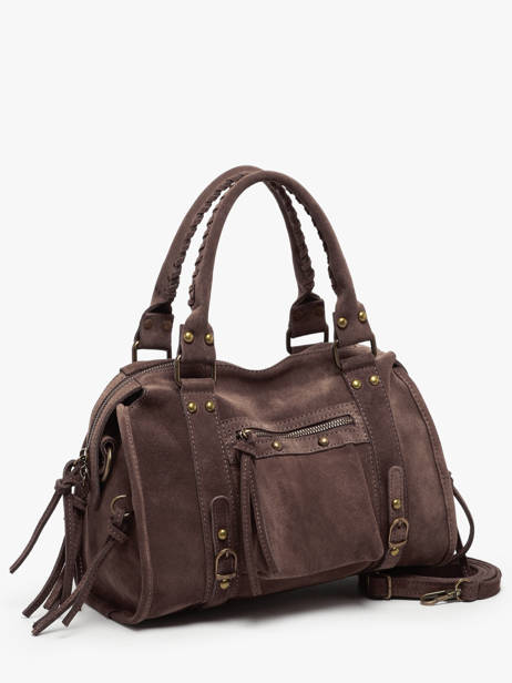 Sac Porté épaule Velvet Milano Marron velvet VE24094 vue secondaire 2
