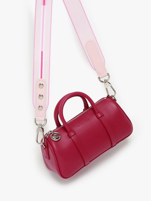 Longchamp Bandoulière graphique Juwelen Roze