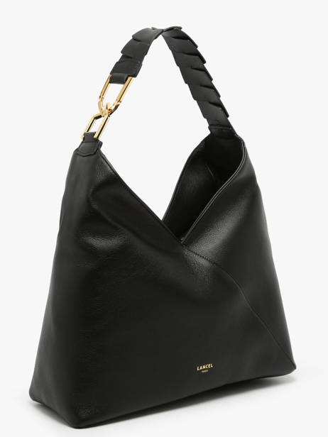Schoudertas Pagode Leder Lancel Zwart pagode A12510 ander zicht 1