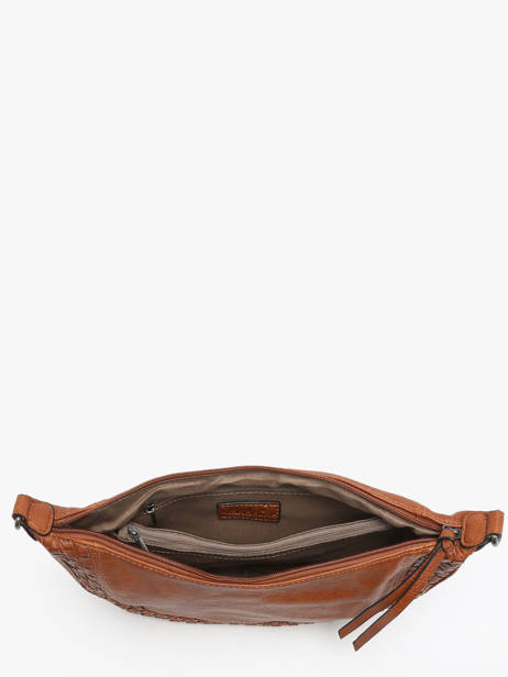 Cross Body Tas Winter Tresse Miniprix Bruin winter tresse 6003 ander zicht 2