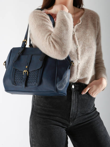 Schoudertas Winter Old Miniprix Blauw winter old 19351 ander zicht 1