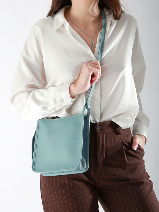 Longchamp Le foulonné Cross body tas Blauw