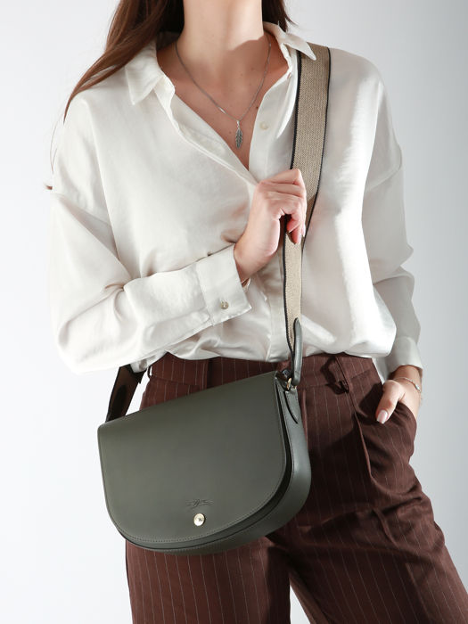 Longchamp Epure timeless Cross body tas Groen