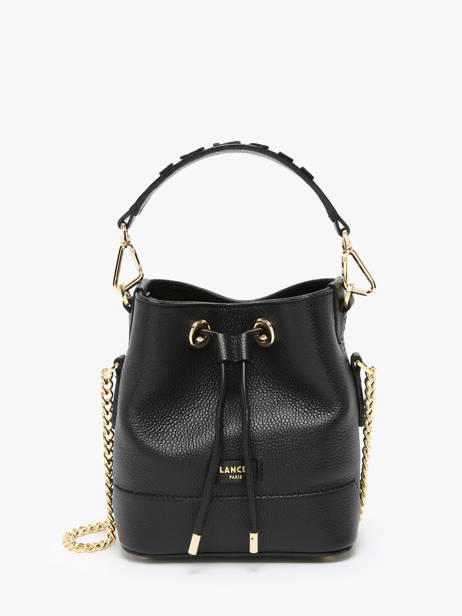 Mini Bucket Bag Ninon Leder Lancel Zwart ninon A11466 ander zicht 2