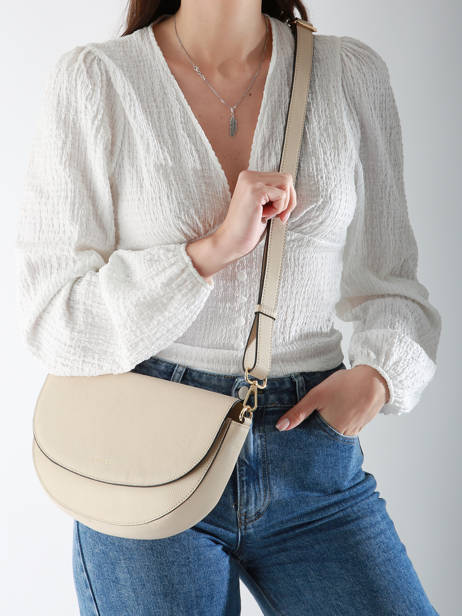 Sac Bandoulière Tradition Cuir Etrier Beige tradition ETRA065M vue secondaire 1