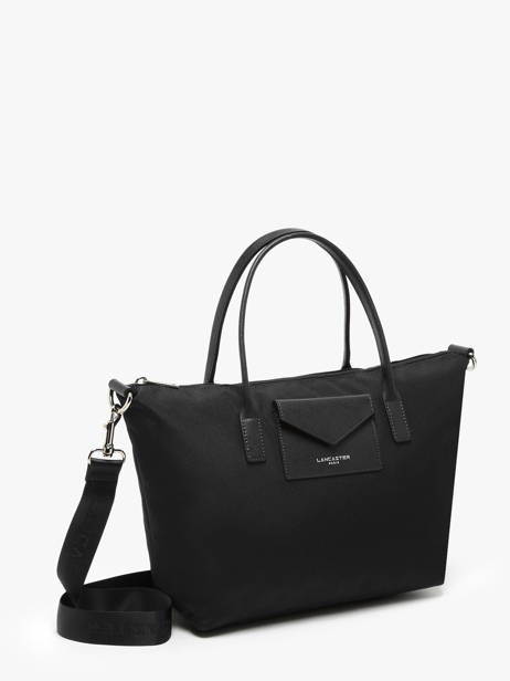 Handtas Smart Kba Nylon Lancaster Zwart smart kba 36 ander zicht 2