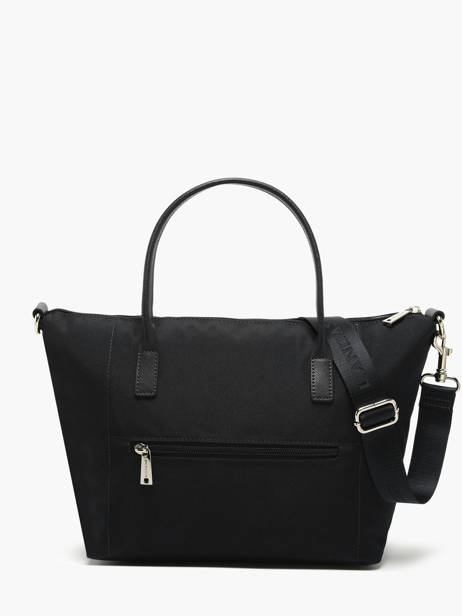 Handtas Smart Kba Nylon Lancaster Zwart smart kba 36 ander zicht 4