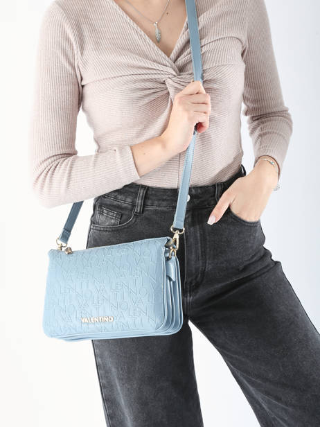 Cross Body Tas Relax Valentino Blauw relax VBS6V010 ander zicht 1