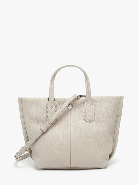 Longchamp Essential cuir Handtas Beige