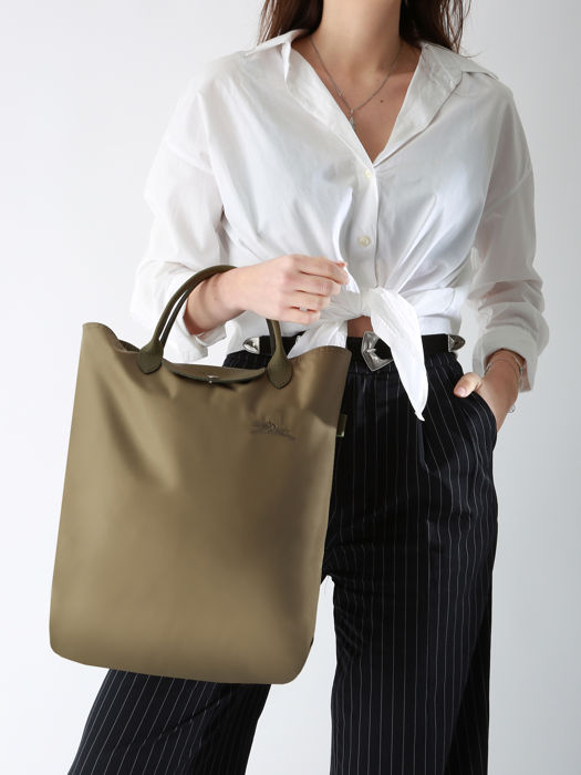 Longchamp Le pliage green Sac porté main Vert
