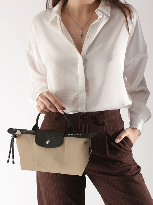 Longchamp Le pliage energy Pochette Gris