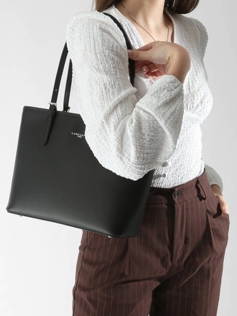 Sac PortÃ© Ã©paule Smooth Cuir Lancaster Beige smooth 7 vue secondaire 1